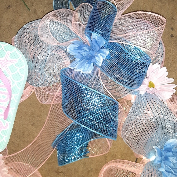 Peach n blue - Picture 3 of 4